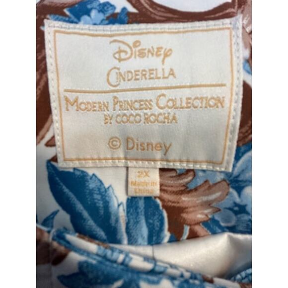 Disney Cinderella Princess Collection Coco Rocha Beau Monde Blazer Blue - Picture 3 of 4